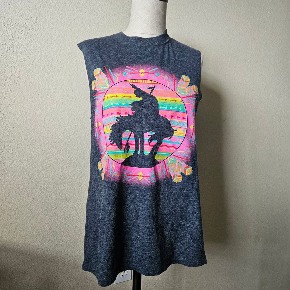 Crazy Train Sleeveless Graphic Small